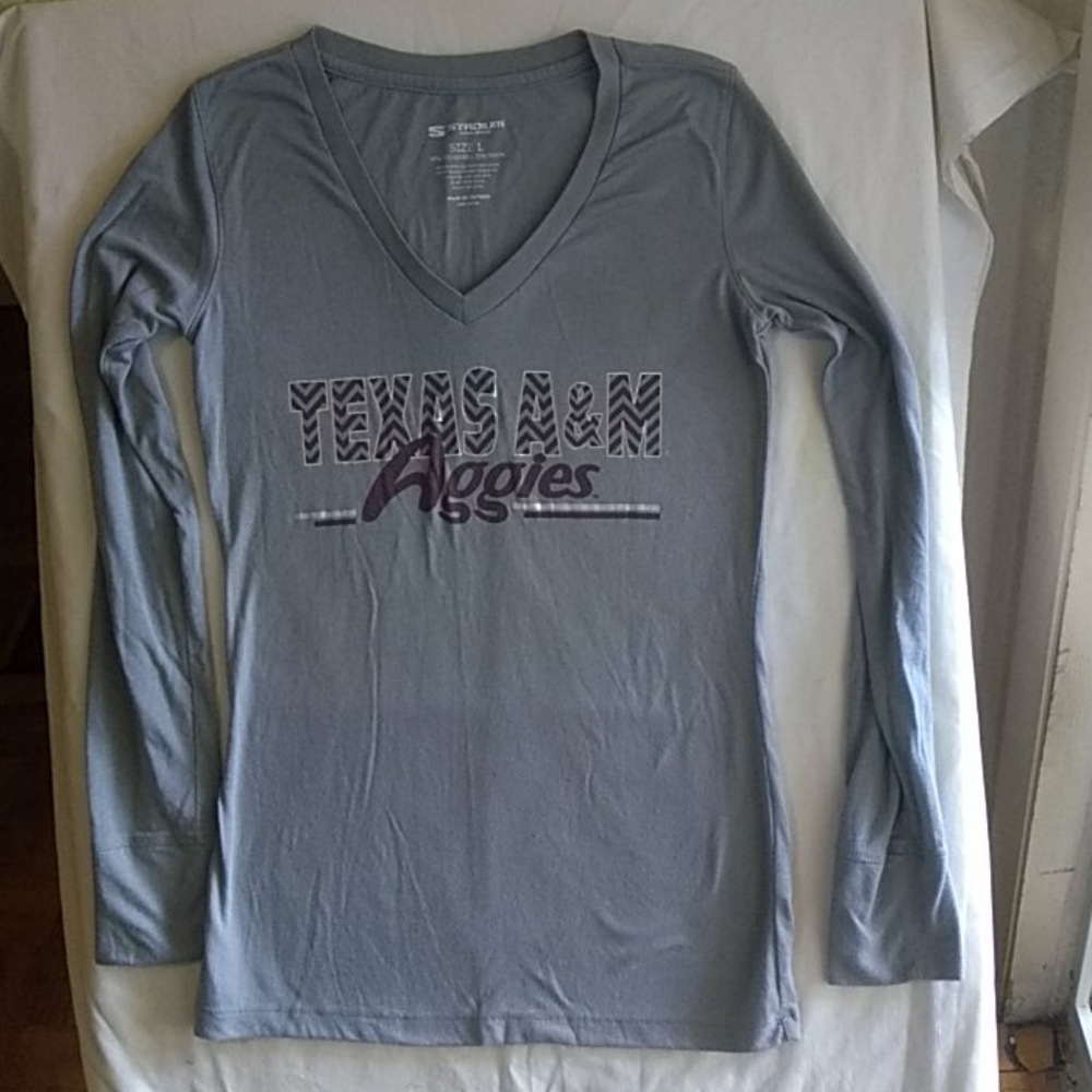 Stadium Texas Aggies Long Sleeve Sport Top